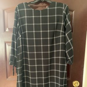 Black and white dress